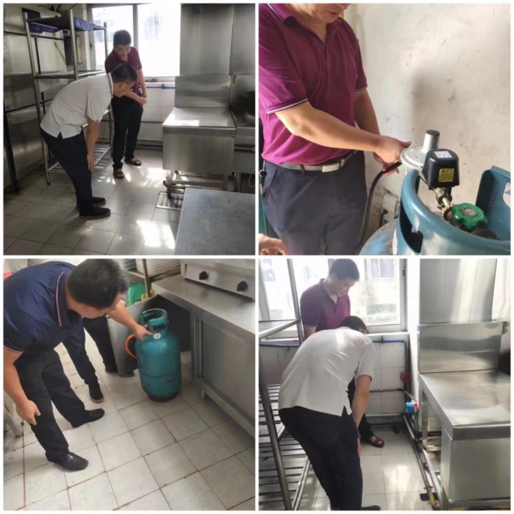 市環(huán)發(fā)公司開展瓶裝燃?xì)獍踩珜ｍ?xiàng)檢查