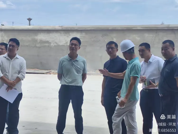 省住建廳對龍華區(qū)蒼東村建筑垃圾資源化利用廠開展中央環(huán)保督察銷號驗收工作(圖3)